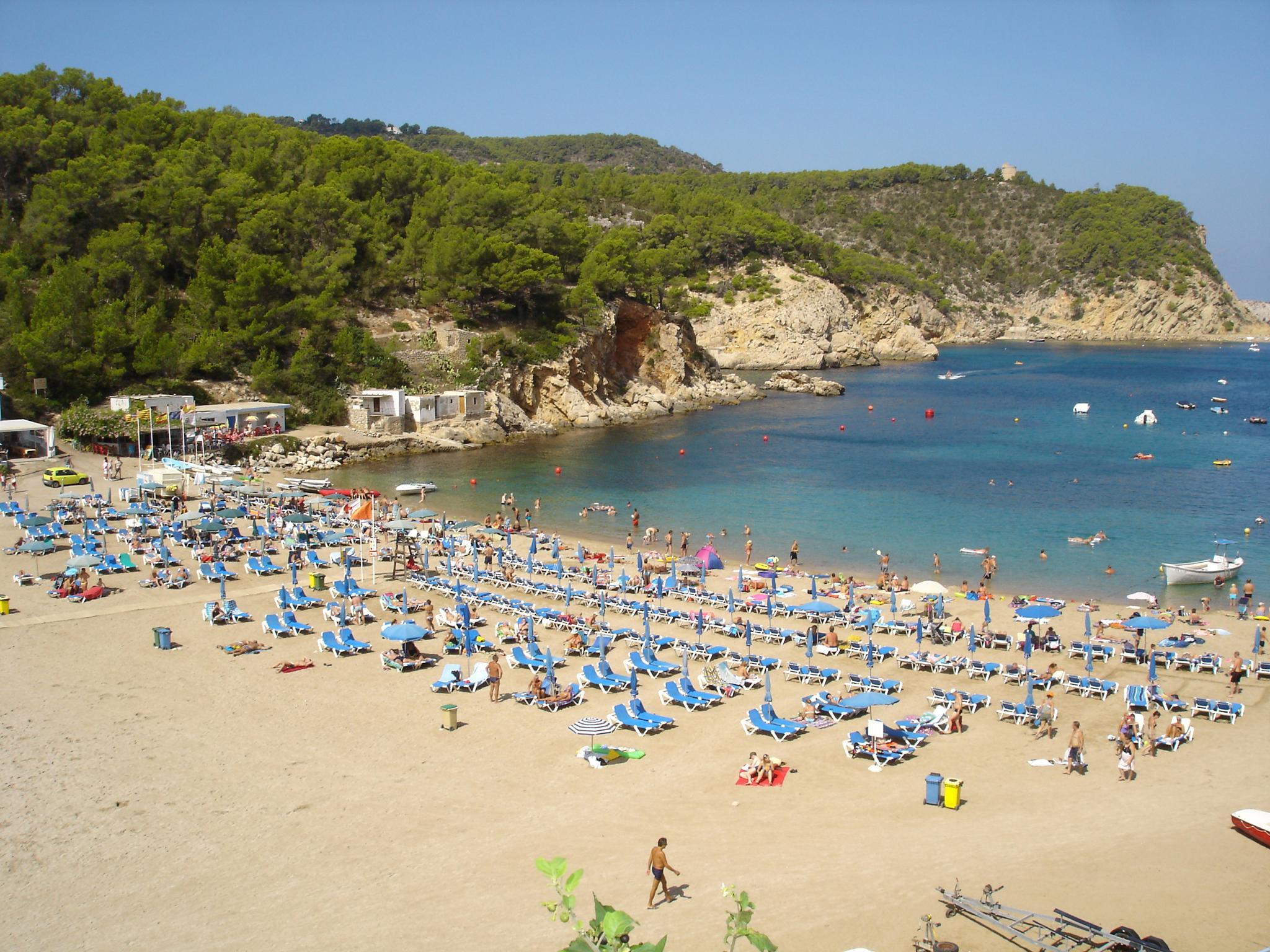 San Miguel Park And ​​Esmeralda Mar Appartement Port de Sant Miguel Buitenkant foto